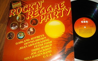 ROCK 'N' REGGAE PARTY - LP 1981 rock,reggae EX