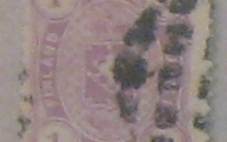 1882 leimapaino 1 mk o