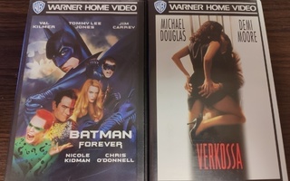 Vhs elokuvat - Verkossa (Disclosure) + Batman Forever