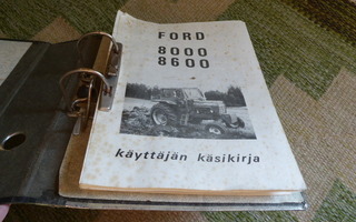 Ford 8000 8600 9000 suomenkielinen käsikirja PDF-tiedostona