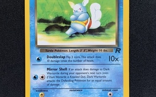 Dark Wartortle 46/82 Pokemon kortti