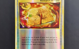Research Record 84/95 reverse holo