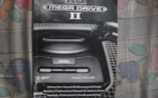 Sega Megadrive II ohjekirja