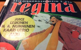 Regina 3/1975: M. A. Numminen, Anki, Juice Leskinen