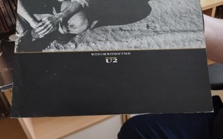 U2 – With Or Without You (12" vinyyli)