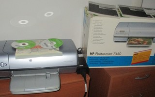 HP Photosmart 7450 valokuva tulostin