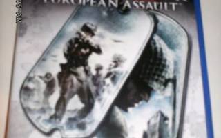 PS2 Medal of Honor European Assault  ( Sis.PK:t ! !)