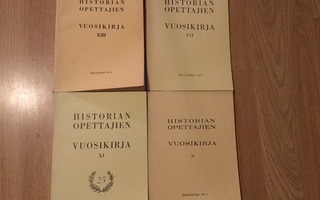 Historian opettajien vuosikirja 1971, 1973, 1975 ja 1977