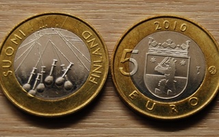 5 EURO Suomi 2010  SATAKUNTA ( UNC)