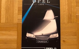 Esite Opel mallisto 1990. Kadett, Omega, Vectra, Senator ym