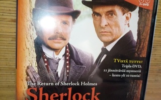 3dvd Sherlock Holmesin paluu ( SIS POSTIKULU)