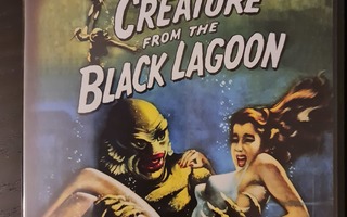 Mustan laguunin hirviö (1954) scifi/kauhuklassikko, dvd