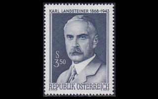 Itävalta 1266 ** Biologi Karl Landsteiner (1968)