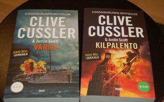 Clive  Cussler Varas ja Kilpalento -pokkarit