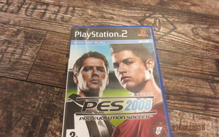 PS2 Pro Evolution Soccer 2008 CIB