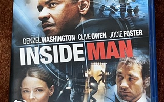 INSIDE MAN - BLU-RAY - denzel washington jodie foster