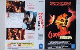 VHS Oopperan kummitus –kansipaperi