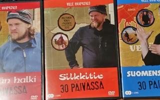 Ville Haapasalo: Silkkitie 30 päivässä + 2 muuta -DVD