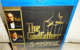 Godfather 3-Movie Collection (muoveissa) [3x Blu-ray]