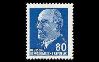 DDR 1331 ** Käyttösarja Ulbricht (1967)