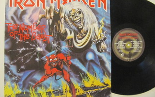 Iron Maiden The Number Of The Beast LP CANADA