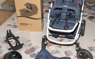 BRITAX GO BIG  lastenvaunut + uusi vaunukoppa.