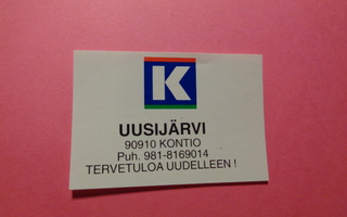 TT-etiketti K Uusijärvi, Kontio