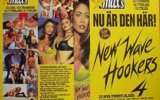 Max's  **  New Wave Hookers # 4  **  VHS