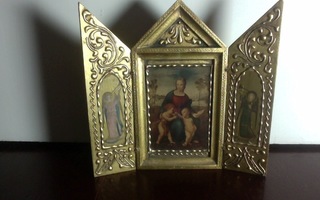 ”Madonna del Cardellino” matkaikoni antiikki!