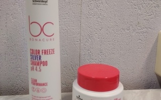 Bonacure silver shampoo & tehohoito