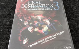 Final Destination 3 - Viimeinen määränpää DVD (muoveissa)