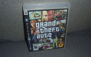 PS 3 peli Grand theft auto IV