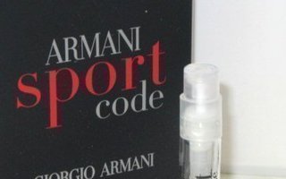 * GIORGIO ARMANI Code Sport 1.2ml EDT (MEN)