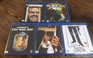Stanley Kubrick Blu-ray elokuvat 5kpl