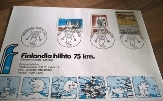 Kuori Finlandia hiihto 75km 1975 erikoisleimalla
