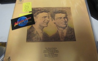 EVERLY BROTHERS - END OF AN ERA 2LP HOLLANTI PAINOS EX-/EX-