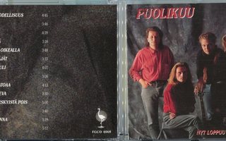 PUOLIKUU . CD-LEVY . NYT LOPPUU TODELLISUUS