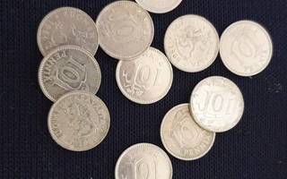 10 penniä Al 1984 - 1988