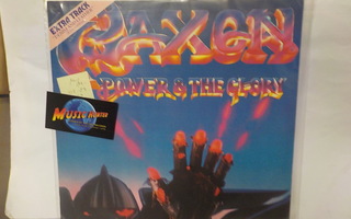 SAXON - POWER AND THE GLORY M-/M- UK 1983 12"