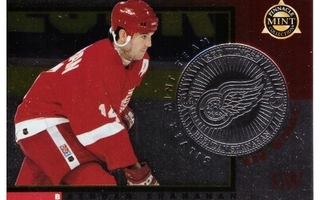 BRENDAN SHANAHAN Red Wings 97-98 Pinnacle Mint Silv. Team #6