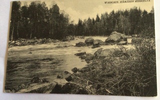 Warkaus ,Kämärinkoski kulkenut 1916