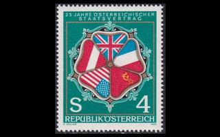 Itävalta 1641 ** Valtiosopimus 25v (1980)