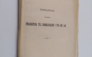 W. Chydenius : Bidrag till läran om leveransaftalet. Bila...