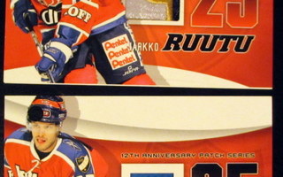 Jarkko Ruutu HIFK Cardset 2010-11 Patch /100 tehty!