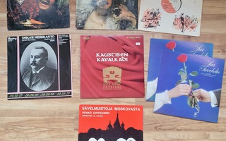 7 x LP-levyt: Suomi sekoitus