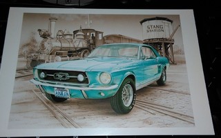 Ford Mustang Postikortti PK123