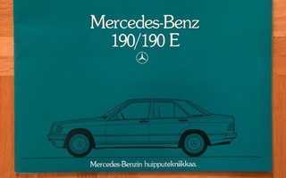 Esite Mercedes W201 190 / 190 E vuodelta 1983