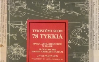 Unto Partanen - Tykistömuseon 78 tykkiä (nid.)
