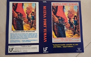 Kultaa Fort Yumaan VHS kansipaperi / kansilehti