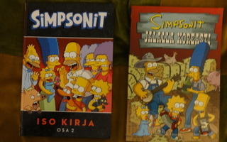 Kaksi Simpsonit kirjaa